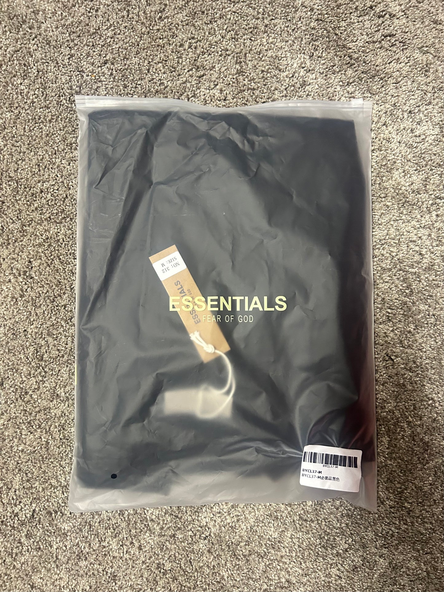 Essentials Fear of God Logo Tee
