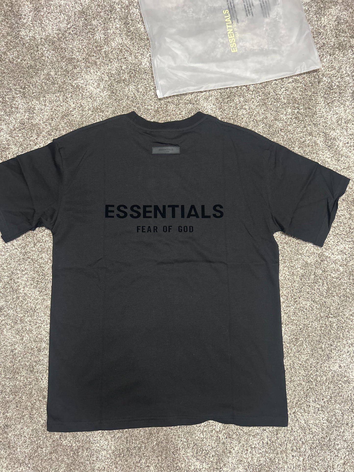 Essentials Fear of God Logo Tee