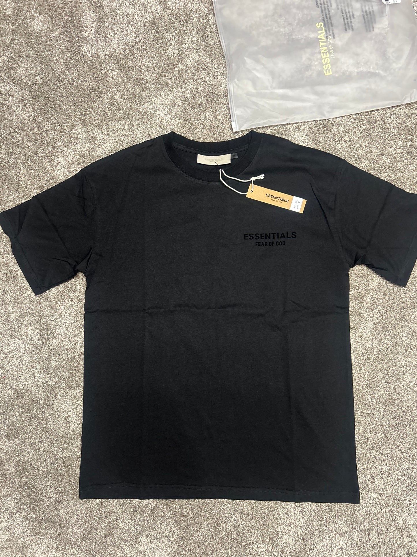 Essentials Fear of God Logo Tee