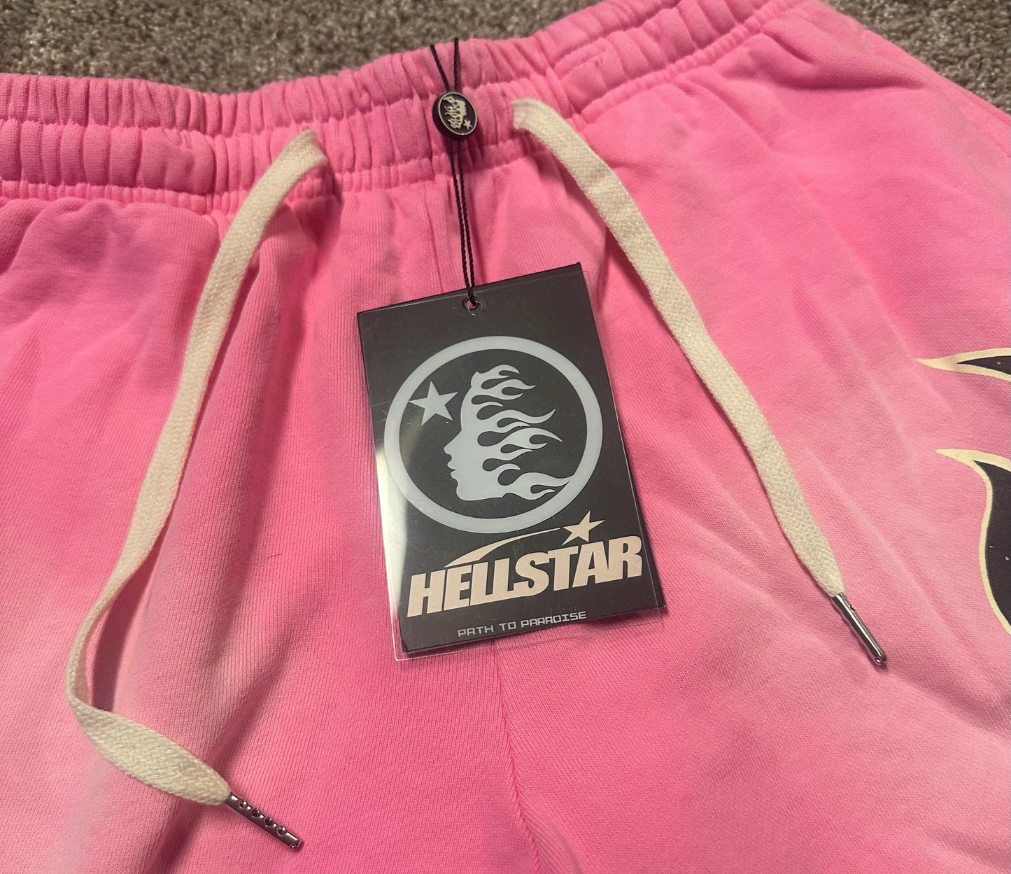 HELLSTAR Flame Pink Shorts
(S/M/L)