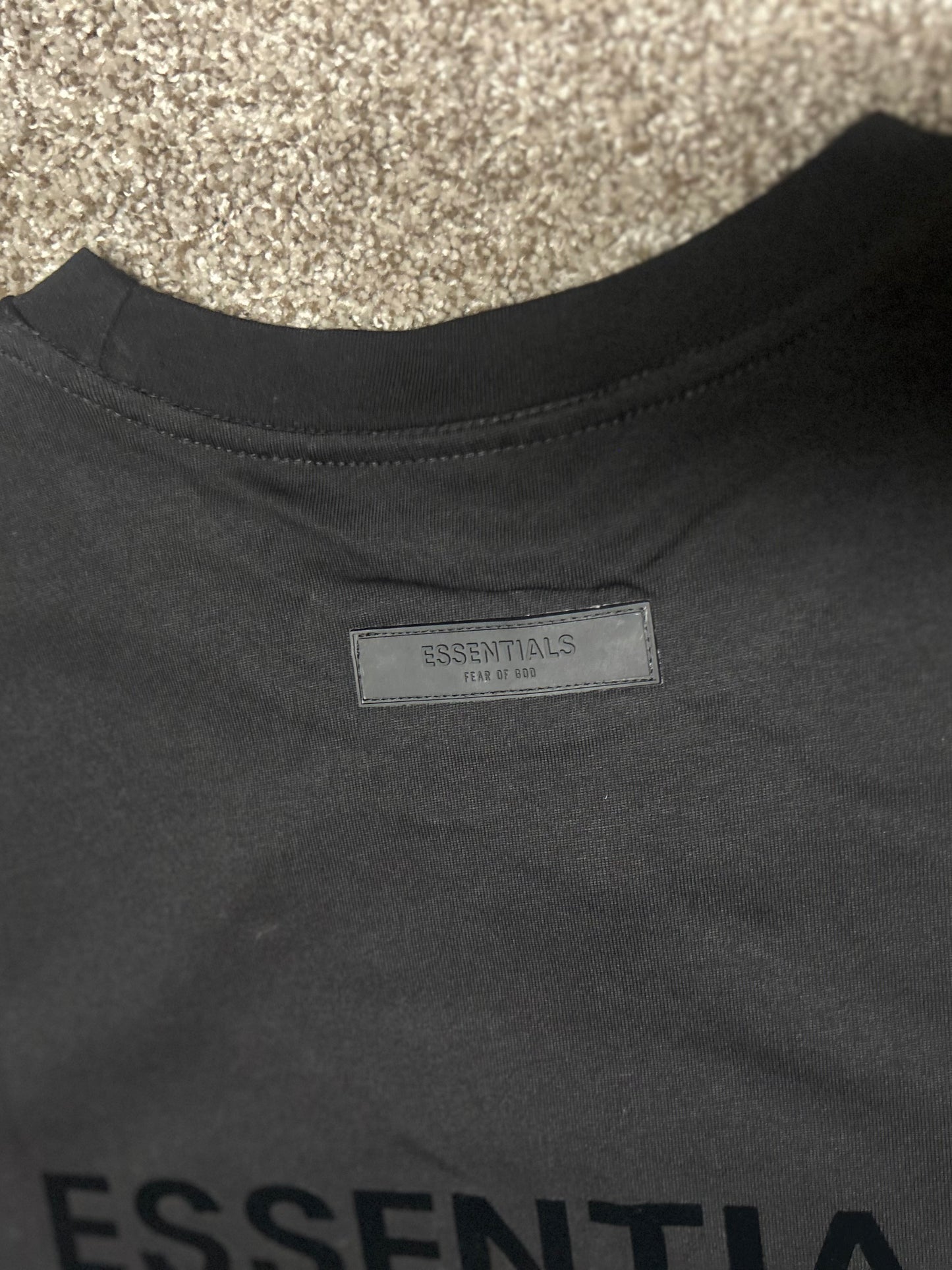 Essentials Fear of God Logo Tee