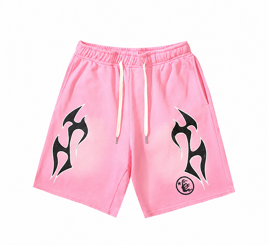 HELLSTAR Flame Pink Shorts
(S/M/L)