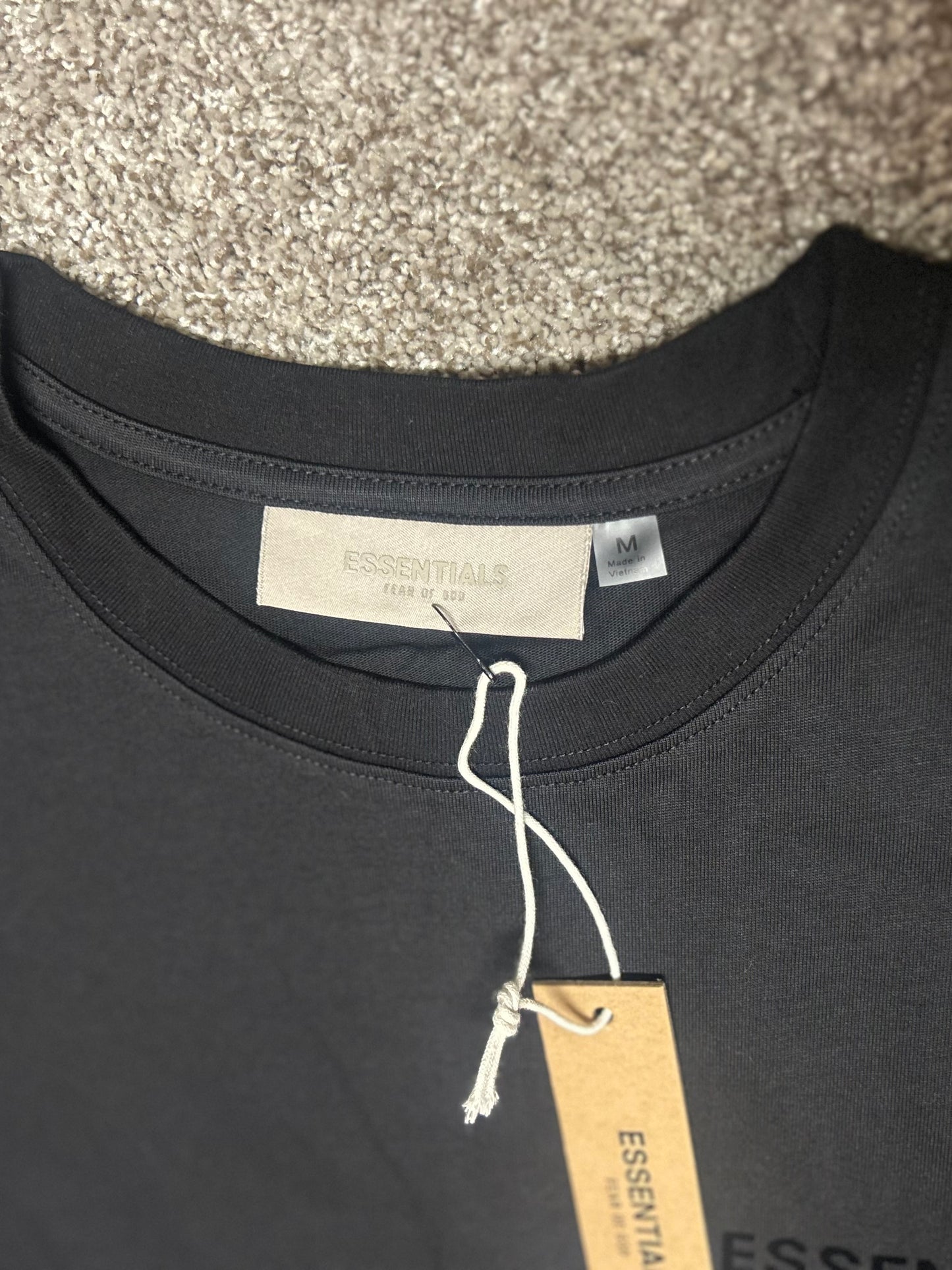 Essentials Fear of God Logo Tee